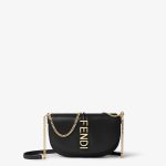FENDI graphy Wallet on Chain Black leather wallet - Image 7